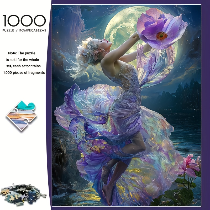 Kids Toys Under 500 - 500/1000 Pieces Jigsaw Puzzle Girl Under