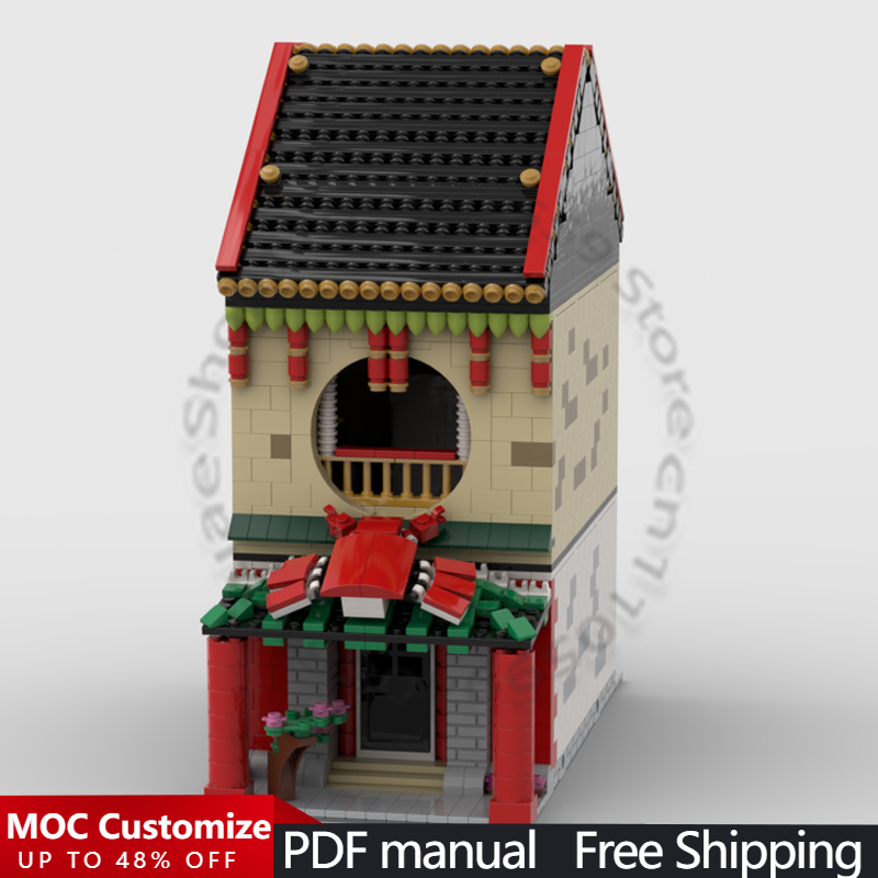 Kids Toys Blocks - 2486 PCS Building Brick Modular Chinese