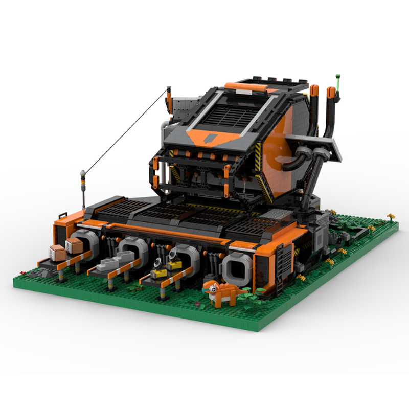 Kids Toys Manufacturers - 6035pcs MOC Satisfactory Manufacturer Factory Model