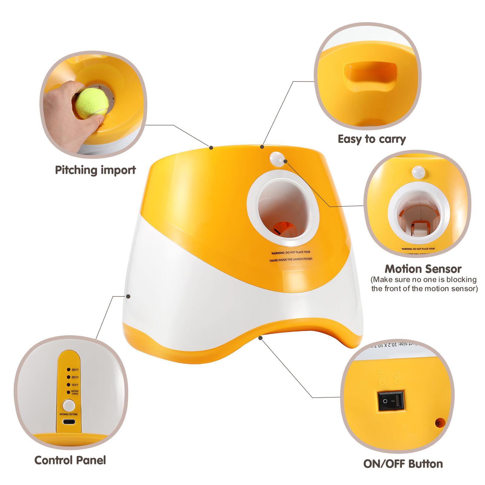 Ball Launcher Dog Interactive  - Catapult Launcher Toy ulasan dan harga