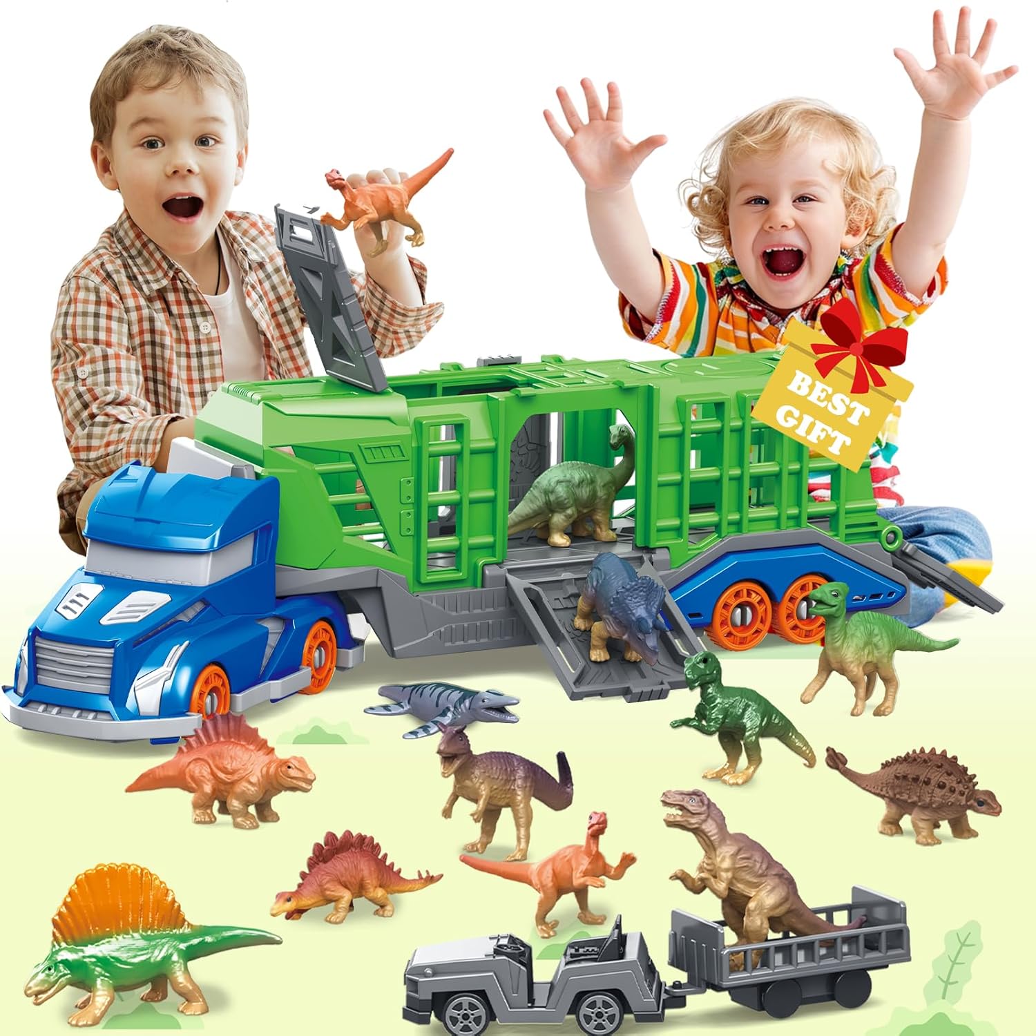 Dinosaur Animal Transport Vehi - Kids Toys Xmas ulasan dan harga