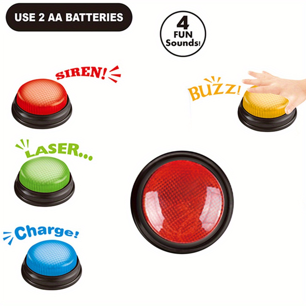 4pcs Lights and Sounds Buzzers - Kids Toys Return Gift ulasan dan harga