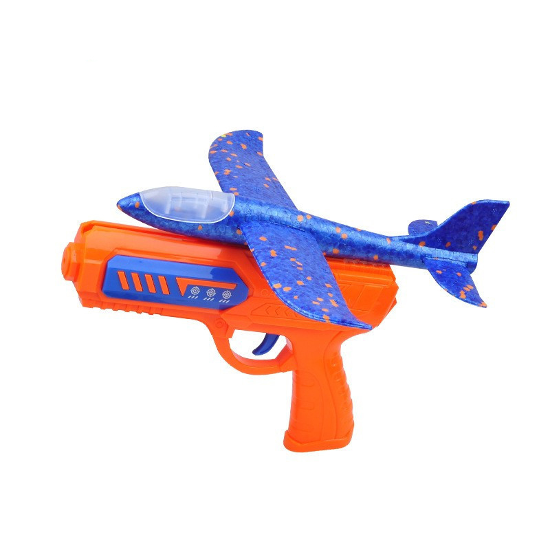 Kids 24 or 34 cm Foam Plane La - Catapult Launcher Toy ulasan dan harga