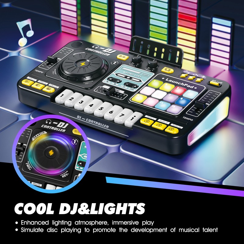 Multifunctional Kid DJ Turntab - Kids Toys Bd ulasan dan harga