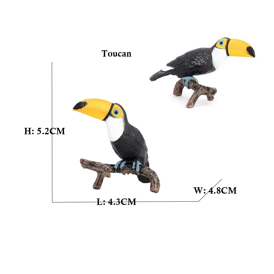Bird Animal Figurines Stork Se - Kids Toys Under 200 ulasan dan harga