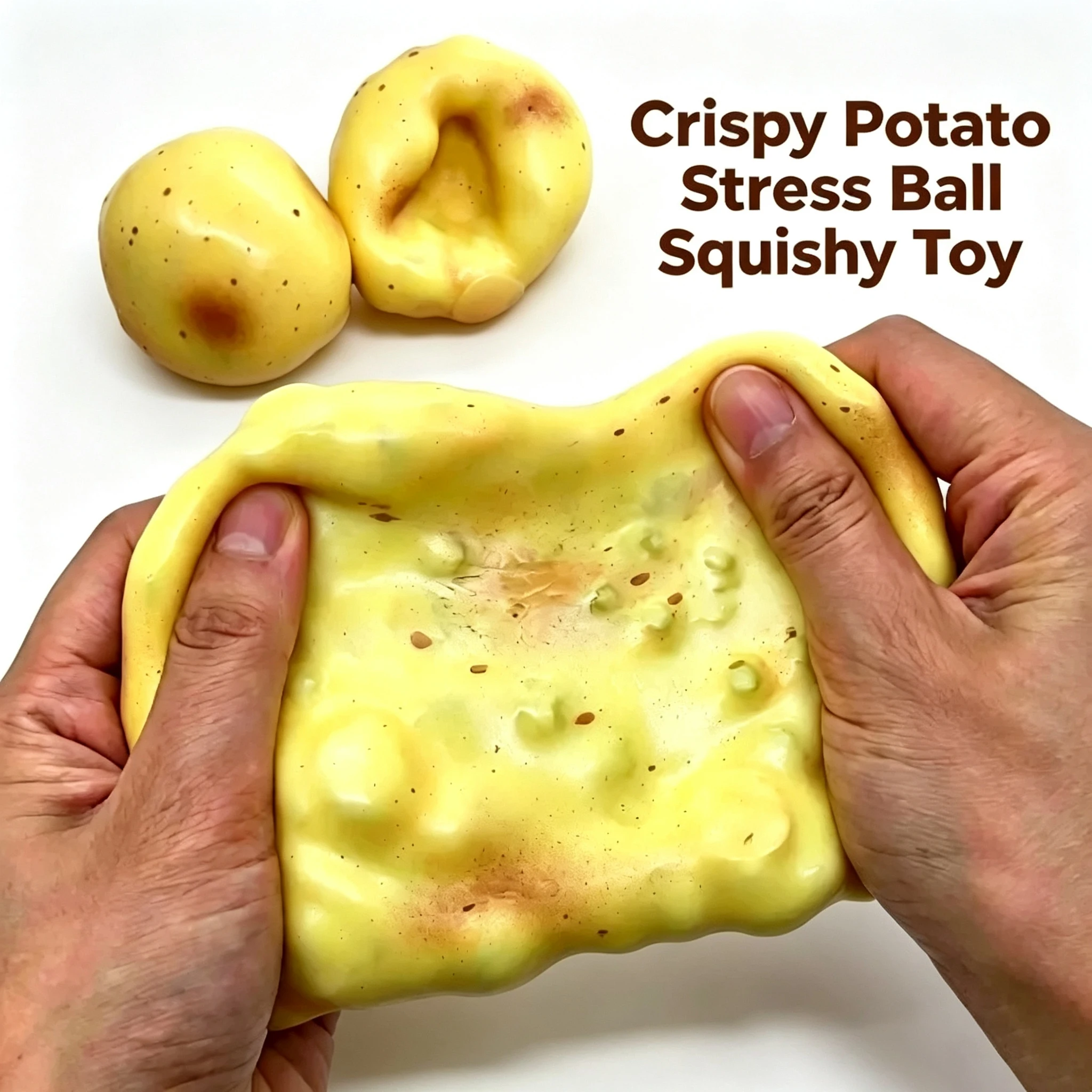 Crunchy Potato Squishy Stress  - Sensory Fidget Toys ulasan dan harga