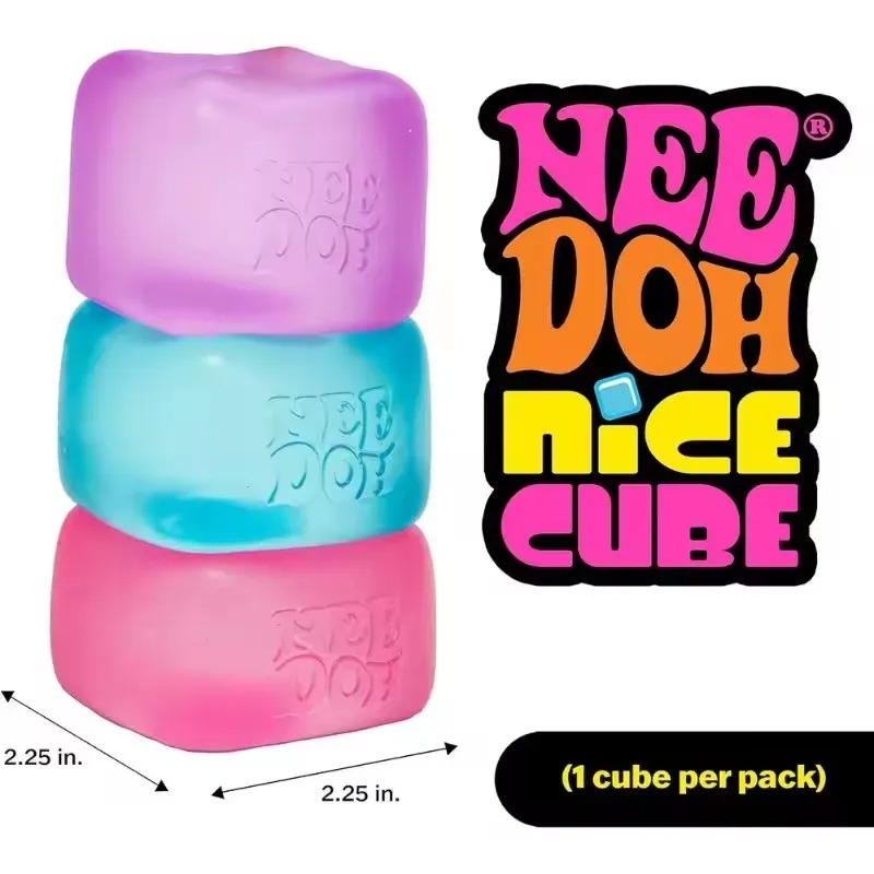 Soft Squish Schylling NeeDoh I - Kids Toys Blocks ulasan dan harga