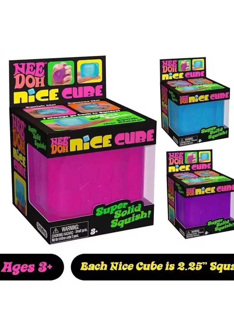 Soft Squish Schylling NeeDoh I - Kids Toys Blocks ulasan dan harga