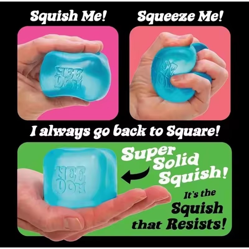 Soft Squish Schylling NeeDoh I - Kids Toys Blocks ulasan dan harga