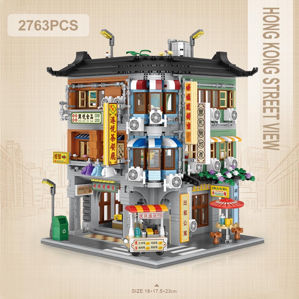 2763Pcs Commercial Corner Buil - Kids Toys Hong Kong ulasan dan harga