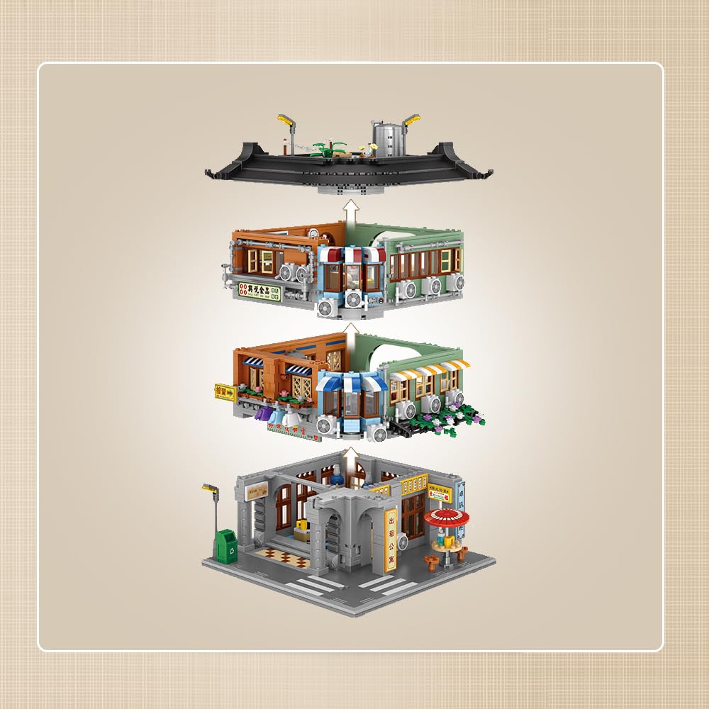 2763Pcs Commercial Corner Buil - Kids Toys Hong Kong ulasan dan harga