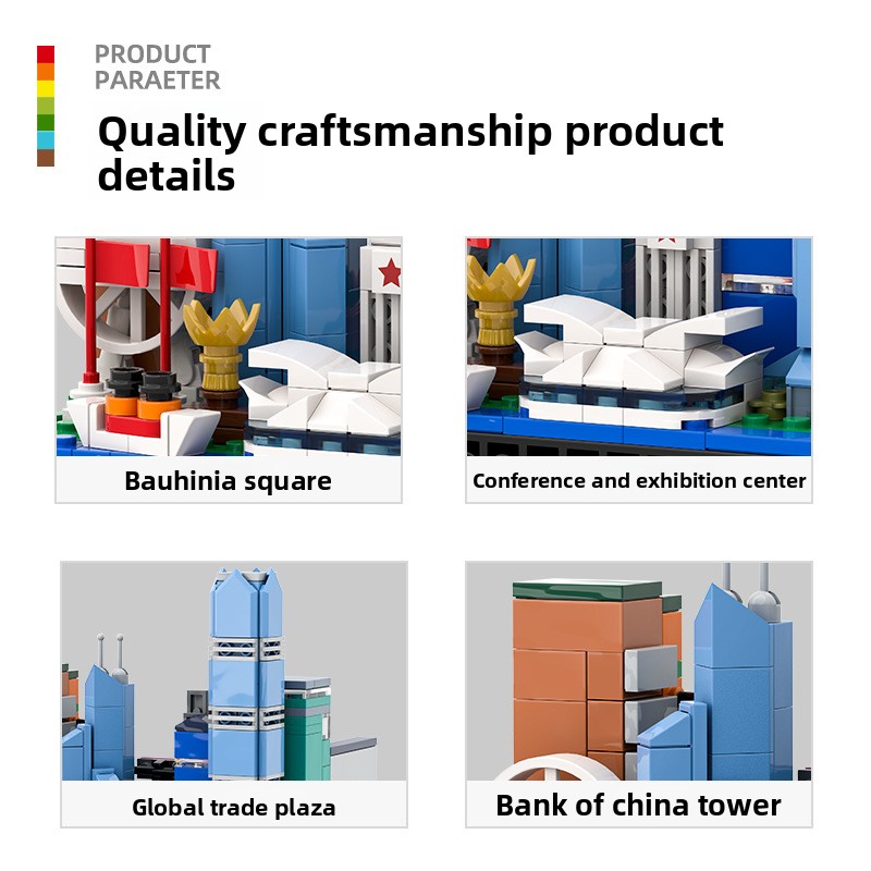 Hong Kong City Micro Block Set - Kids Toys Hong Kong ulasan dan harga