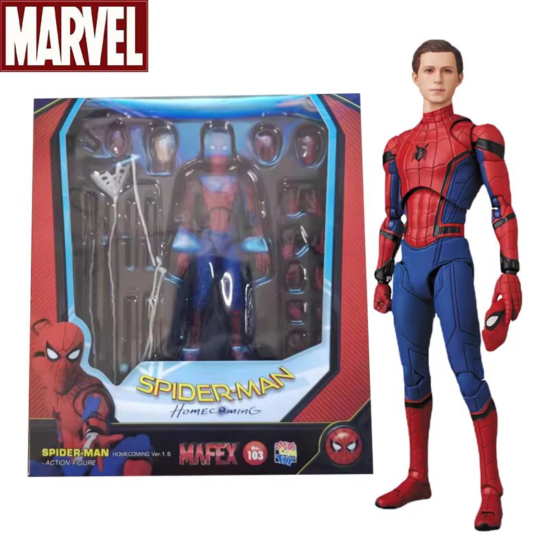 Mafex 103 Spider Man Action Fi - Kids Toys Return Gift ulasan dan harga
