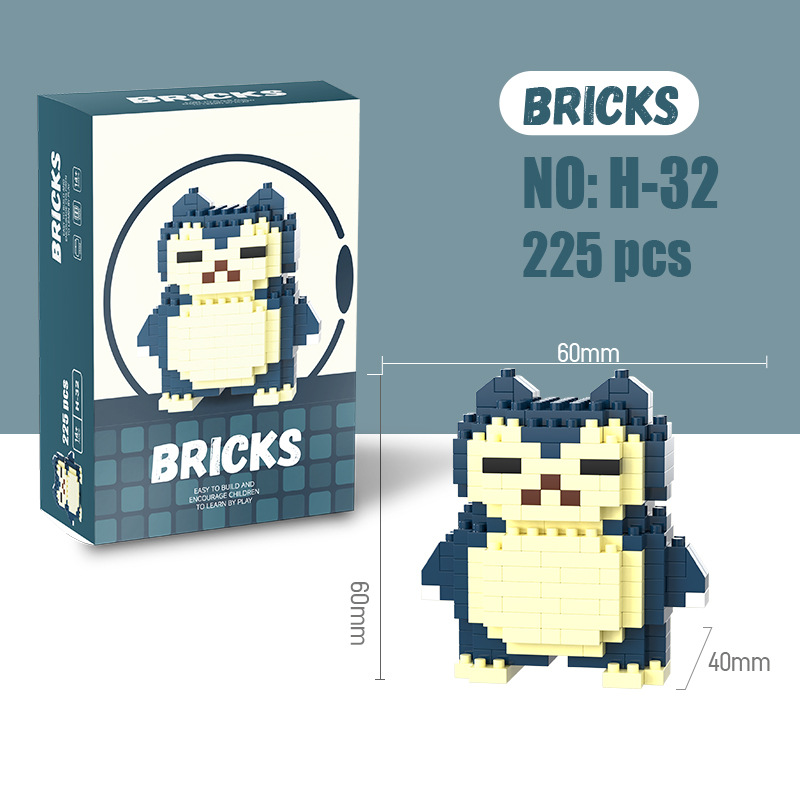 Pokemon Micro Building Blocks  - Kids Toys Blocks ulasan dan harga