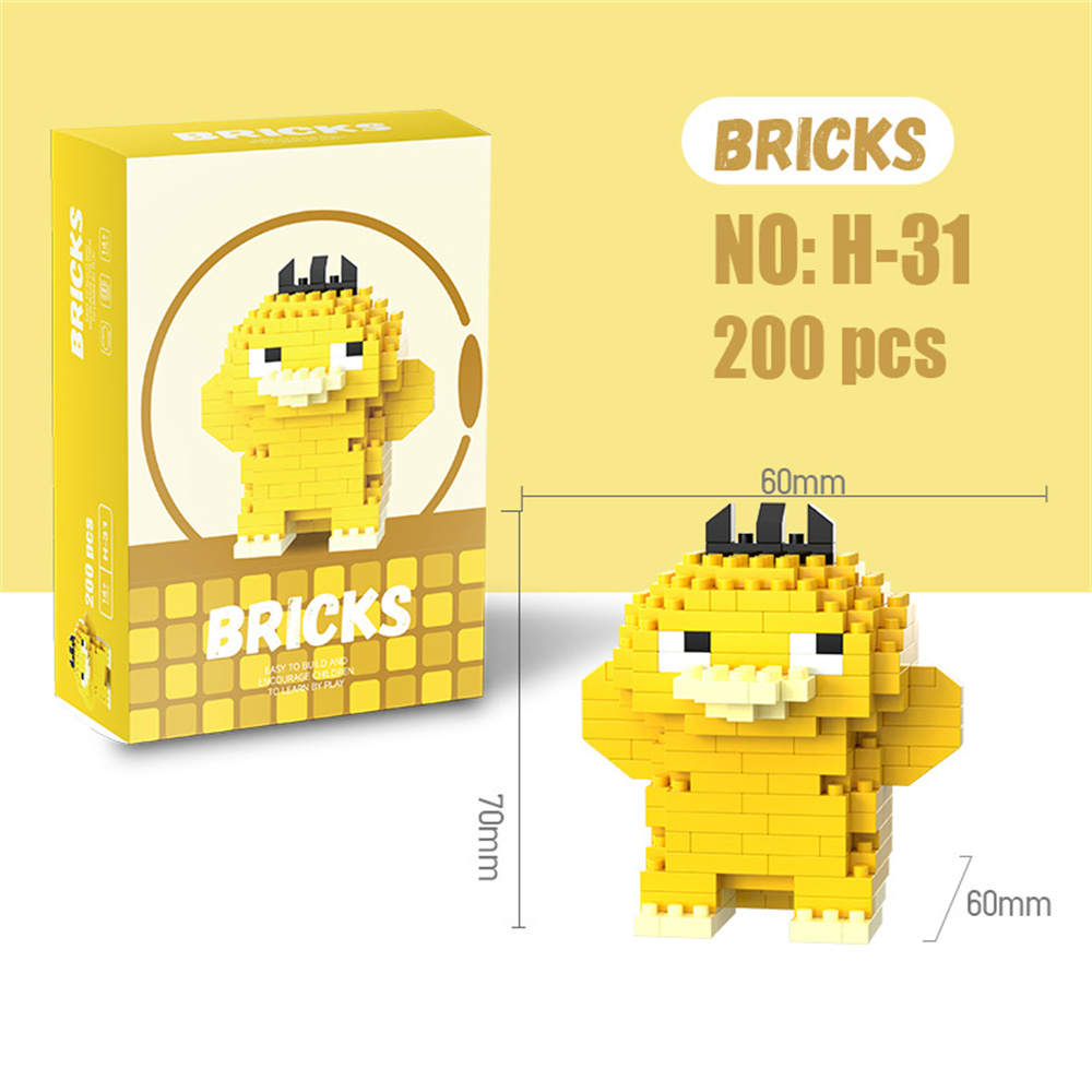 Pokemon Micro Building Blocks  - Kids Toys Blocks ulasan dan harga