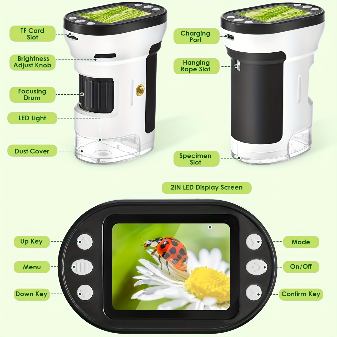 Kids Microscope Biological Kit - Kids Toys Under 200 ulasan dan harga