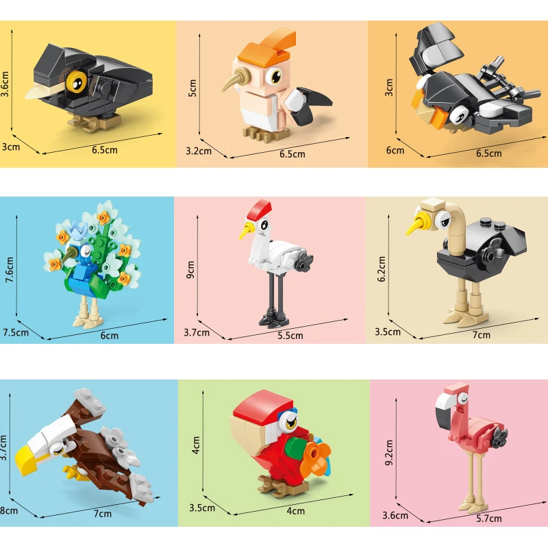 Bricks Animal Bird Paradise Cr - Kids Toys Blocks ulasan dan harga