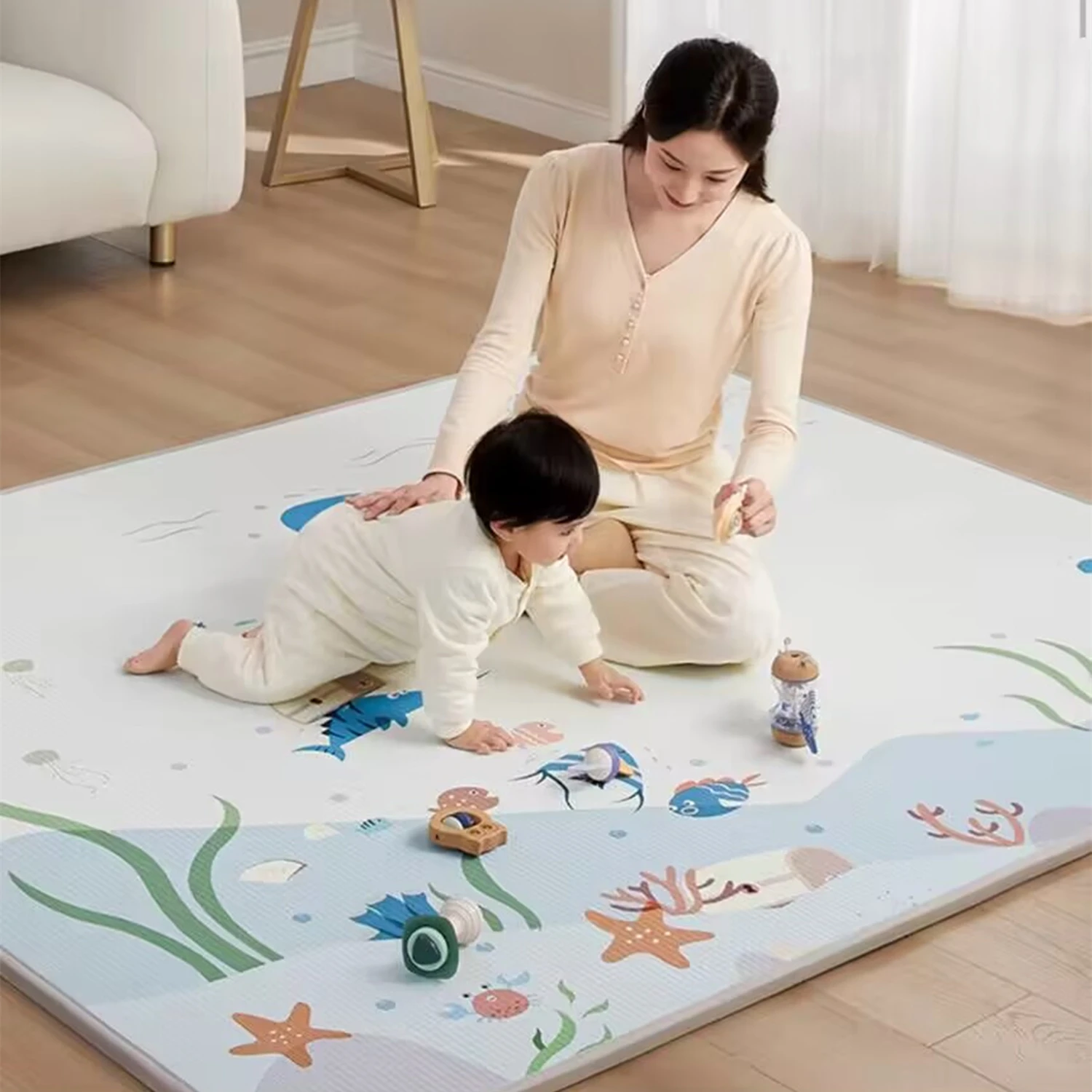 Waterproof Thick 1cm Baby Play - Kids Toys Bd ulasan dan harga