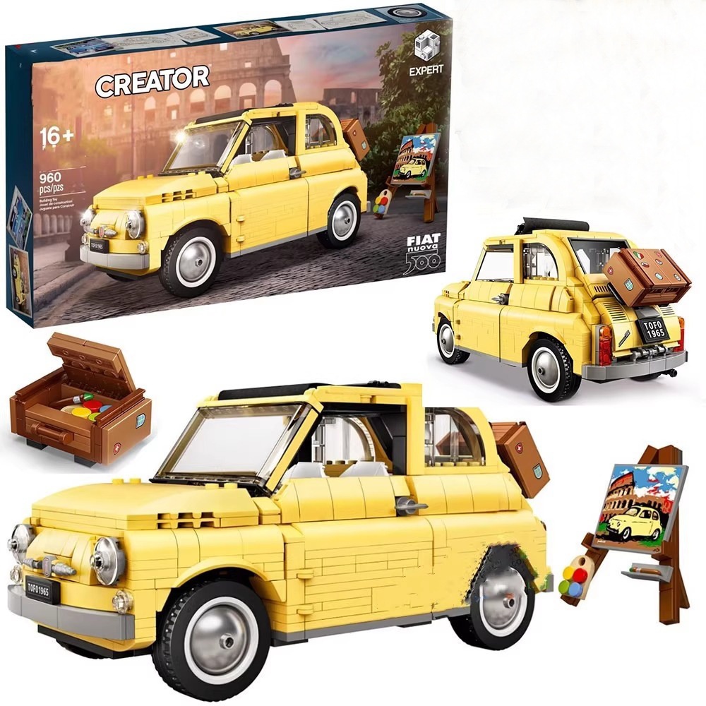 Compatible Lego 10271 Fiat 500 - Kids Toys Under 500 ulasan dan harga