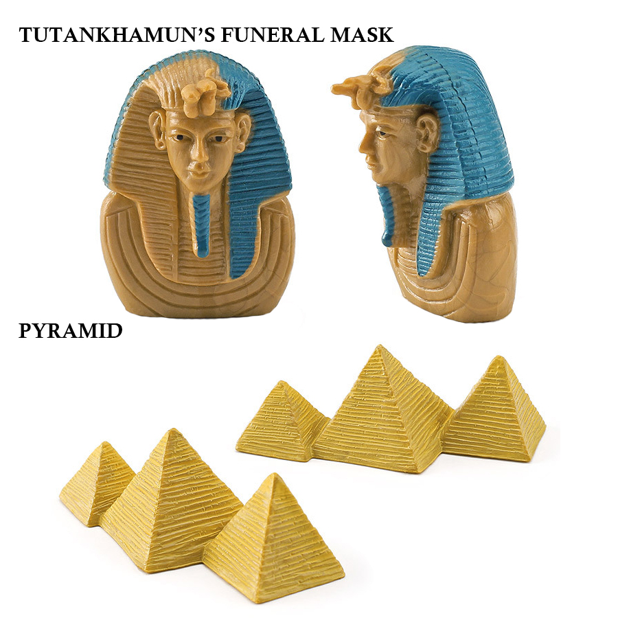 12Pcs Ancient Egypt Figurine P - Kids Toys Under 200 ulasan dan harga