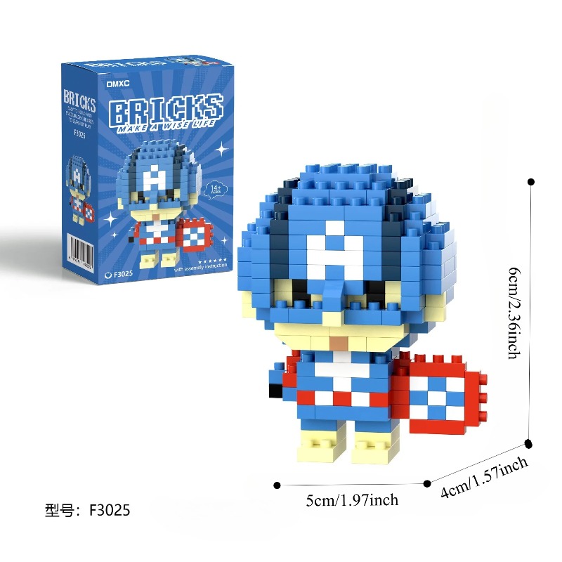BANDAI Marvel Spider Man Deadp - Kids Toys Blocks ulasan dan harga