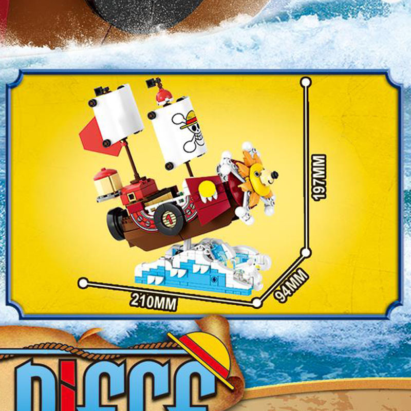In Stock One Piece Pirate Ship - Kids Toys Xmas ulasan dan harga