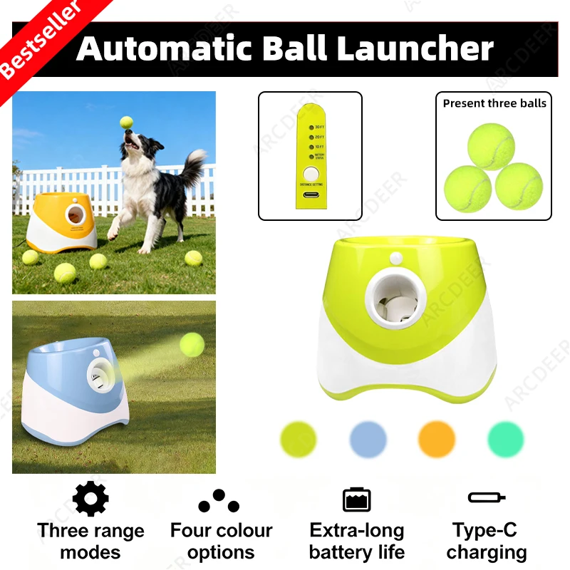 Rechargeable Automatic Ball La - Catapult Launcher Toy ulasan dan harga