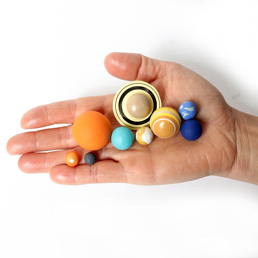 Hand-Painted Solar System Plan - Kids Toys Under 200 ulasan dan harga